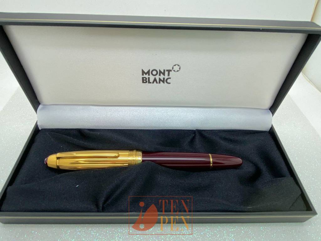 MONTBLANC 146 dou burgundy barrel vermeille cap Tenpen By